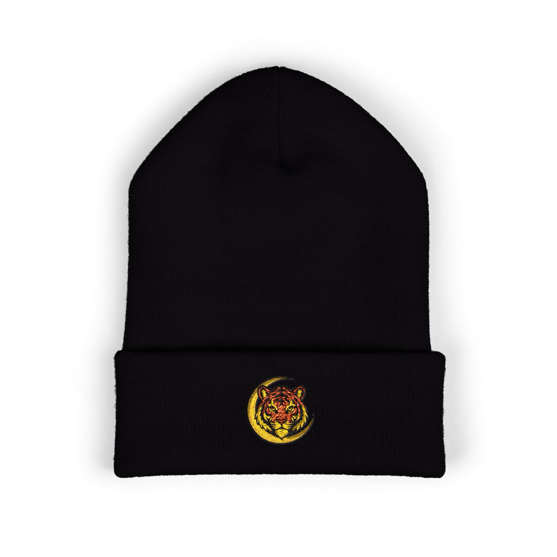 Night Watch Crescent Tiger Cuffed Beanie | KUVOQ