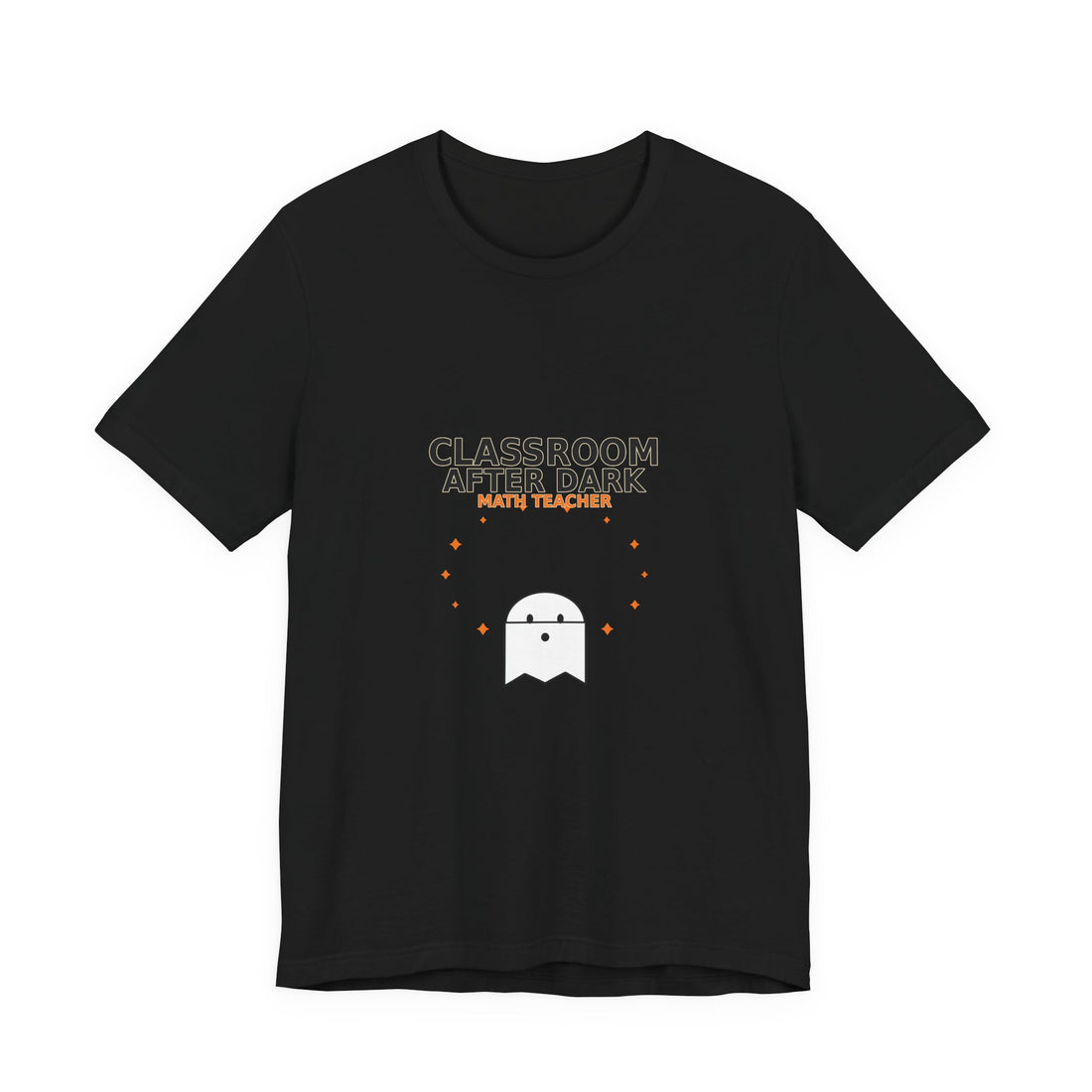 Classroom After Dark Math Teacher Halloween Shirt