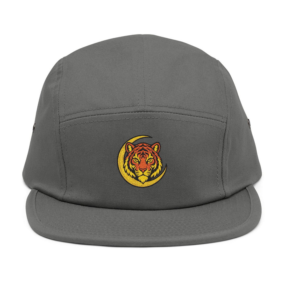 Tiger Watch Embroidered Five-Panel Cap | KUVOQ
