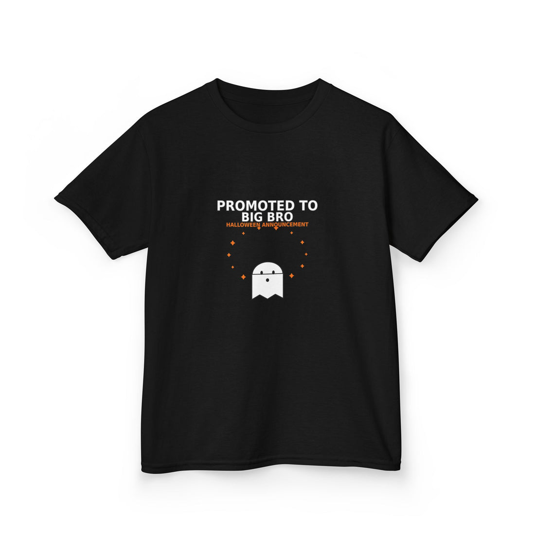 Promoted to Big Bro Halloween Announcement Shirt