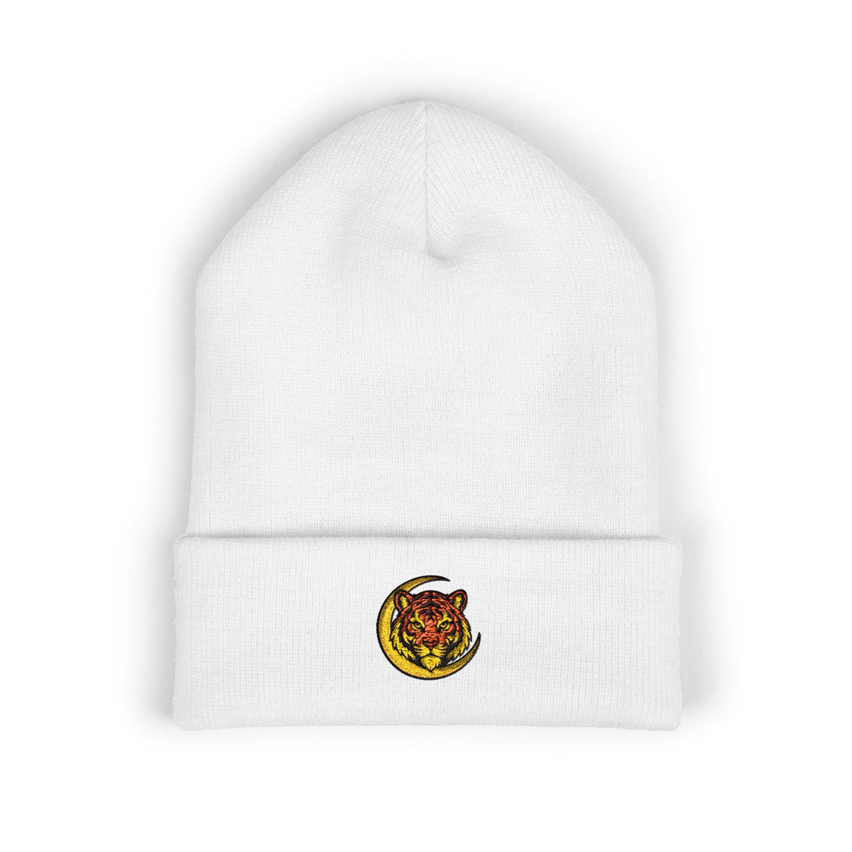 Night Watch Crescent Tiger Cuffed Beanie | KUVOQ