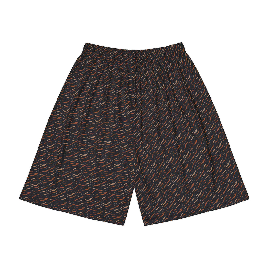 Tiger Stripe Statement Sports Shorts | KUVOQ