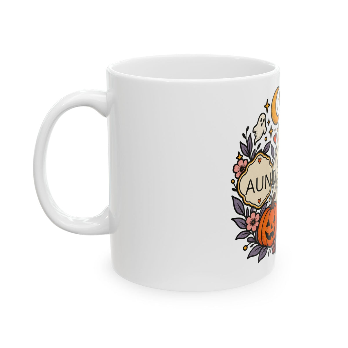 Kuvoq® Personalized Halloween Pregnancy Reveal Mug | Relationship + Est. 2027