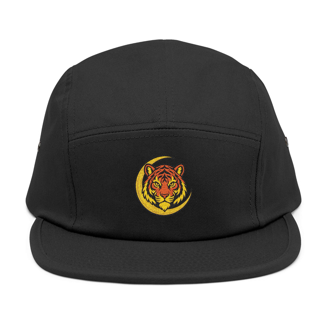 Tiger Watch Embroidered Five-Panel Cap | KUVOQ