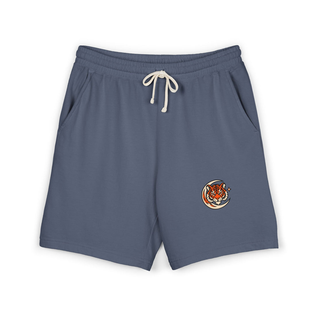 Crescent Tiger Garment-Dyed Sweatshort | KUVOQ