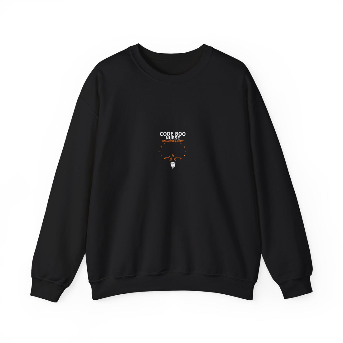 Code Boo Nurse Halloween Crewneck Sweatshirt