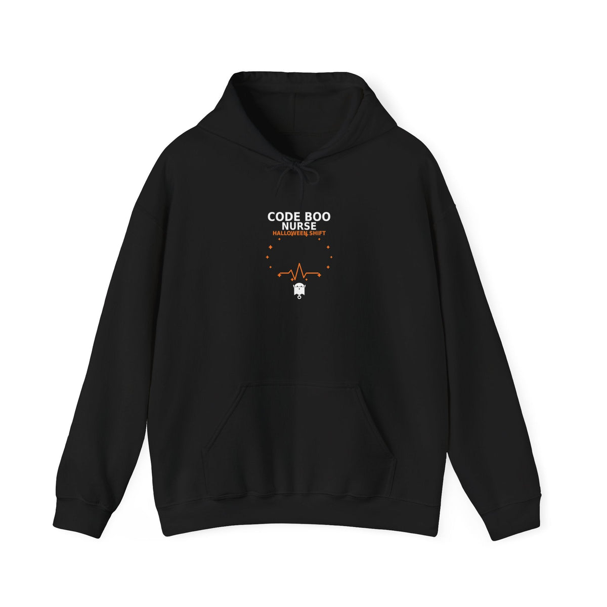 Kuvoq® Code Boo Nurse Halloween Hoodie