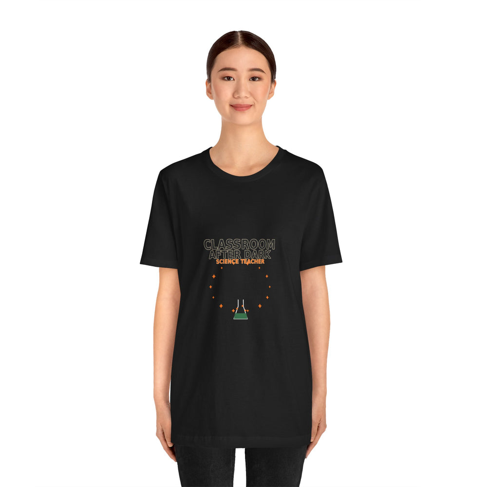 Classroom After Dark Science Teacher Halloween Shirt