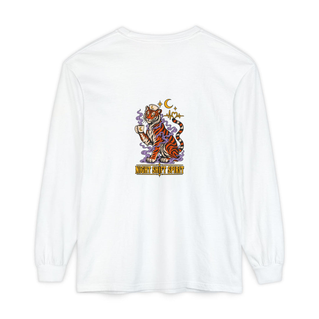 Night Shift Spirit Garment-Dyed Long Sleeve | KUVOQ