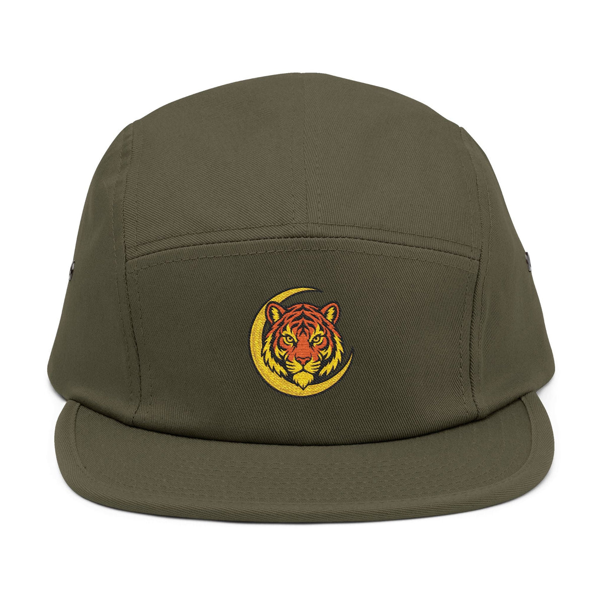 Kuvoq® Tiger Watch Embroidered Five-Panel Cap
