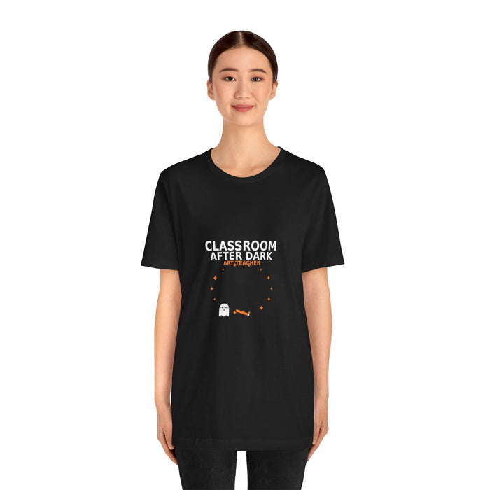 Classroom After Dark Art Teacher Halloween Shirt