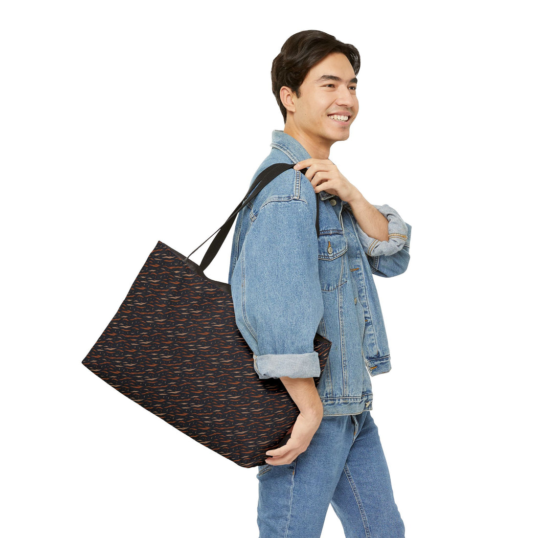 Tiger Stripe After Dark Weekender Tote | KUVOQ