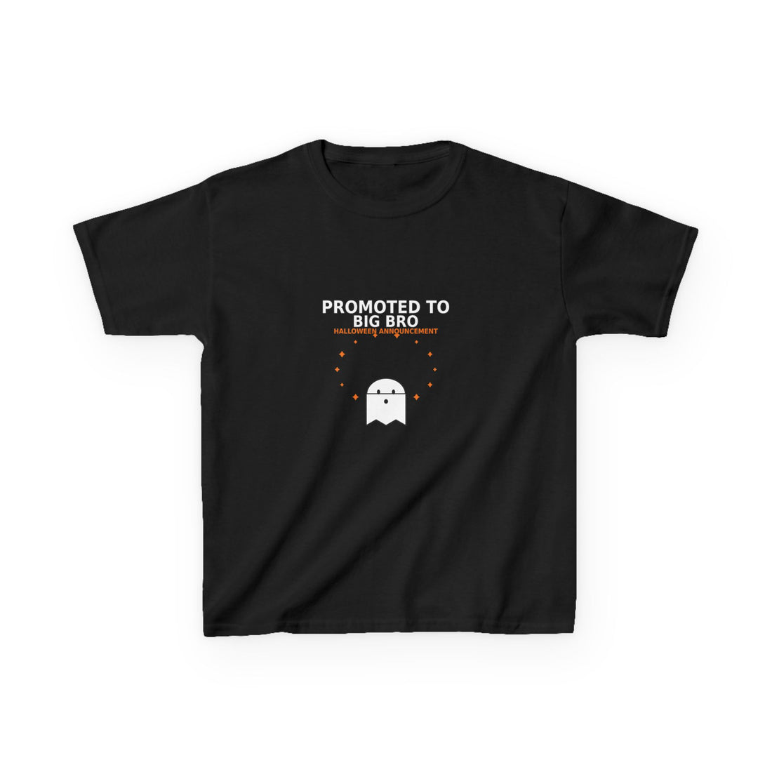 Promoted to Big Bro Halloween Announcement Shirt