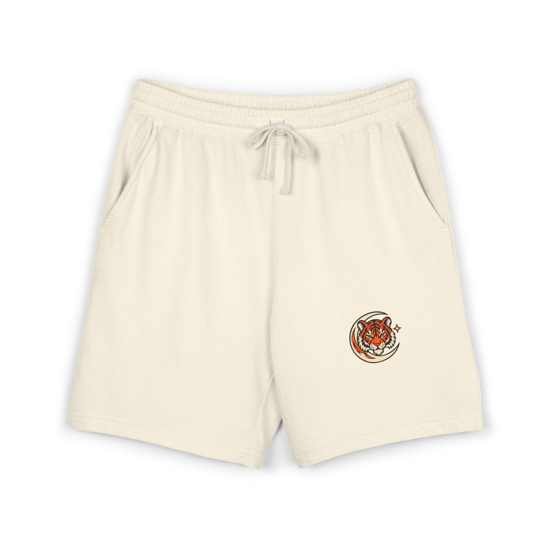 Crescent Tiger Garment-Dyed Sweatshort | KUVOQ