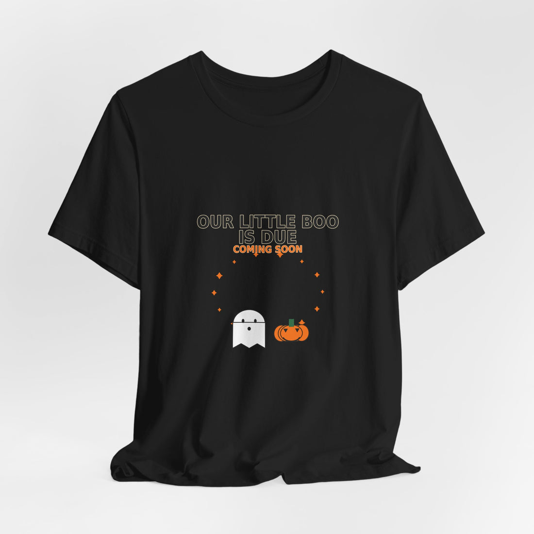 Pregnancy announcement shirt hanging mockup